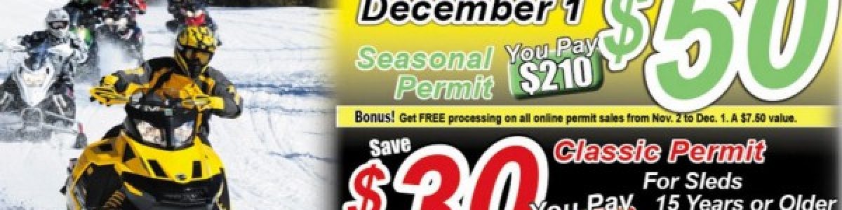 Dec. 1 - Last Day to Save on Permits!
