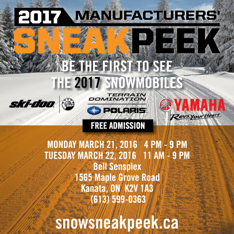 2017 Manufacturers' Snowmobile Sneak Peek