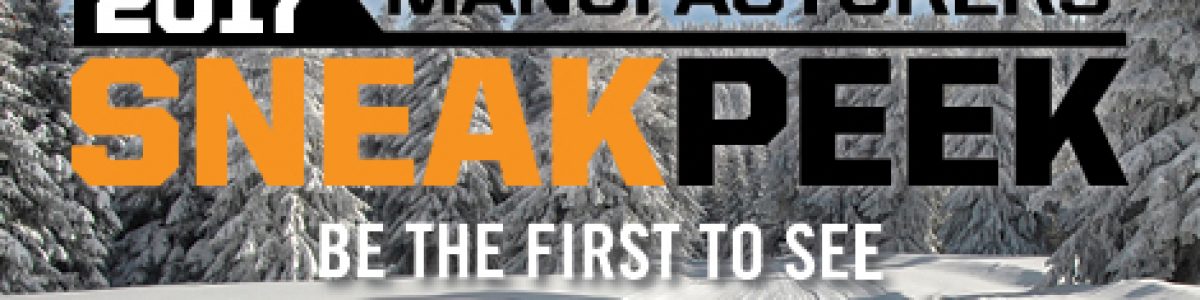 2017 Sleds Manufacturers' Sneek Peak - March 21-22