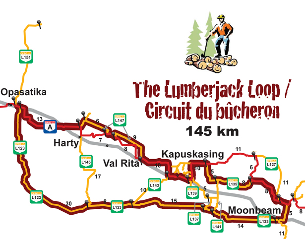 The Lumberjack Loop Map