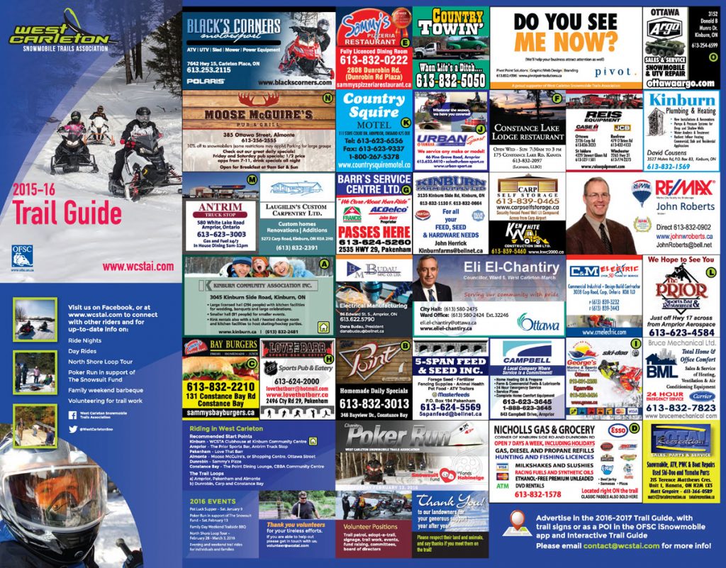 Trail Guide Advertising 2015-2016