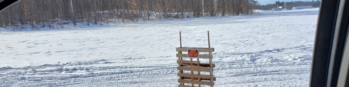 STAY ON Trail (along Loggers Way)