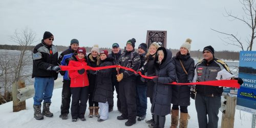 Thank You to Our Funding Partners and Volunteers  Official Opening of Bridge Between Ontario and Quebec